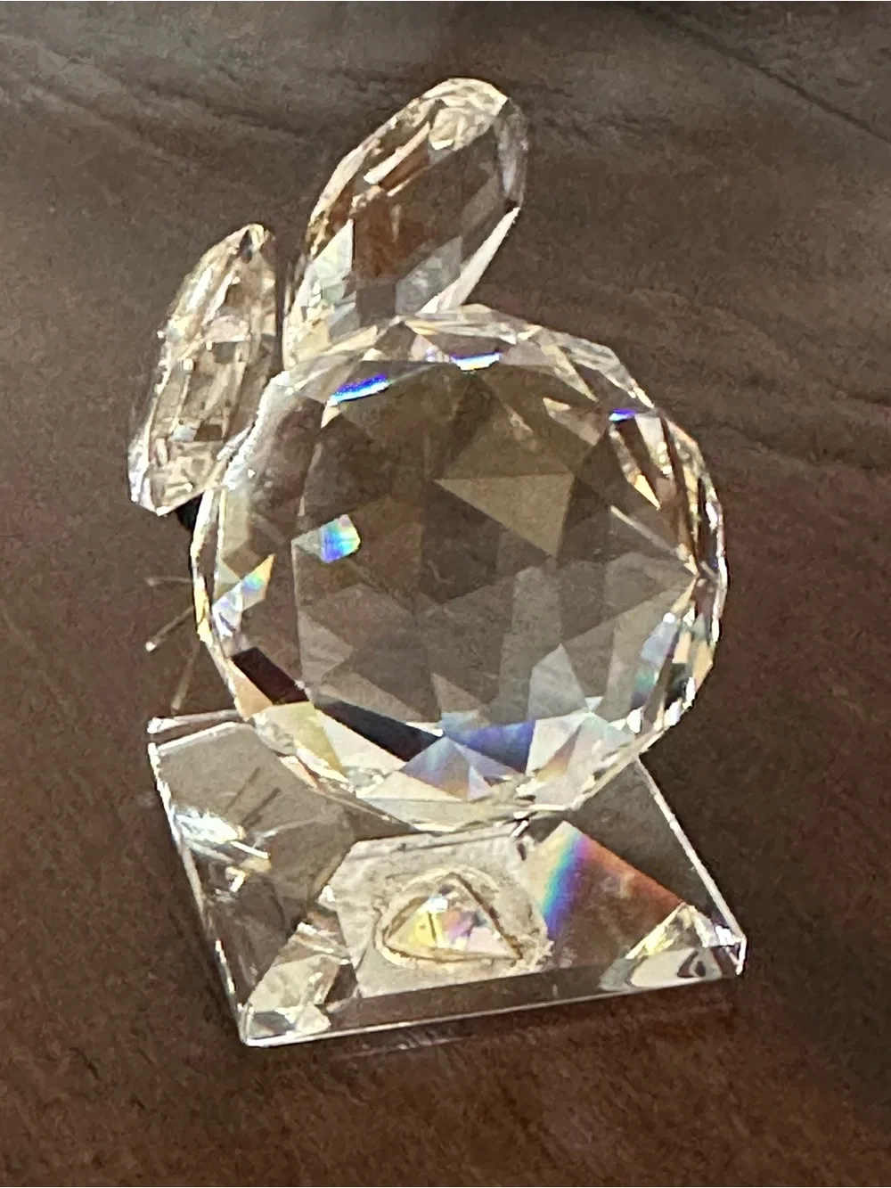 Swarovski Crystal Mouse **Missing Tail**
